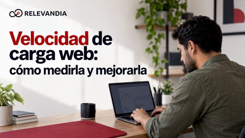 Desarrollador evaluando el rendimiento de un sitio web