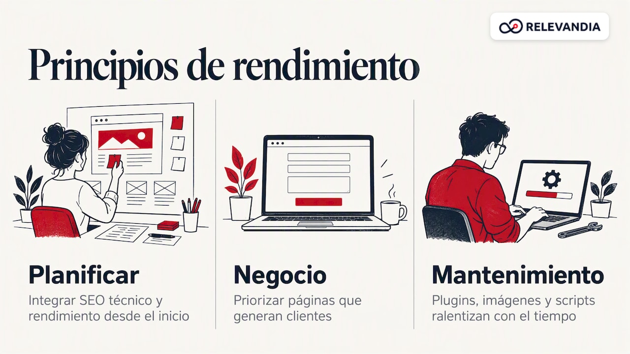 Nuestro punto de vista — overview diagram