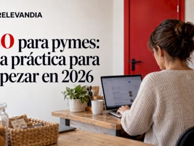 Propietaria de negocio verifica su visibilidad en búsquedas