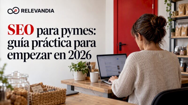Propietaria de negocio verifica su visibilidad en búsquedas