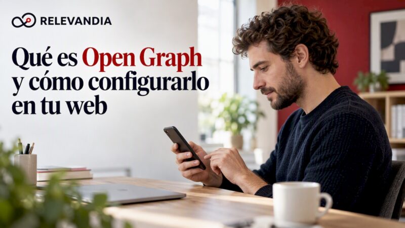 Un profesional revisa la vista previa de un enlace
